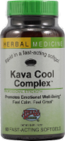 Herbs Etc. Kava Cool Complex Softgels Perspective: Main