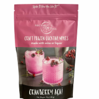 Natural Cranberry Acai Wine Slushy Mix