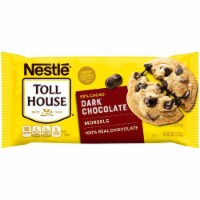 Nestle Toll House Dark Chocolate Chip Morsels 10 Oz. Bag (Pack of 4)