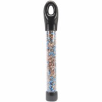 Glass Bead Tube 24g-6/0 Aqua & Copper Mix