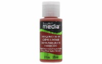 DecoArt Media Antiquing Cream 1oz-English Red Oxide