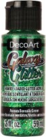 DecoArt Galaxy Glitter Acrylic Paint 2oz-Aurora Borealis - Green