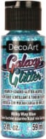 DecoArt Galaxy Glitter Acrylic Paint 2oz-Milky Way - Blue