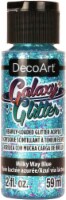 DecoArt Galaxy Glitter Acrylic Paint 2oz-Milky Way - Blue