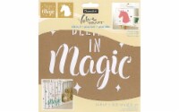 Decoart Value Kraft Stencil 8x8 Believe In Magic