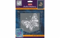 Decoart SoSoft Fabric Stencil 5.5x5.5  WhimsiclWng
