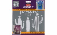 Decoart SoSoft Fabric Stencil 8x8  Can't TouchThis