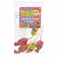 Janie's Candies Bubble Gum Pops Candy Perspective: Main