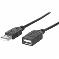 manhattan 393843 6 Ft. Male to Female USB 2.0 Extension Cable