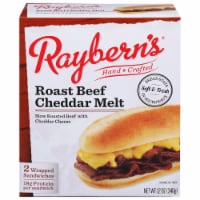 Raybern's® Roast Beef Cheddar Melt Sandwich Perspective: Main