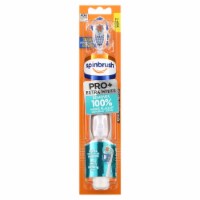 Arm & Hammer Spinbrush Pro+ Extra White Soft Powered Toothbrush 1 Count