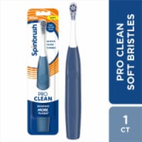 Spinbrush PRO CLEAN Adult Soft Bristles Battery Powered Electric Toothbrush