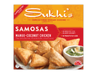 Sukhi's® Mango Coconut Chicken Samosa Perspective: Main