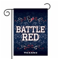 Rico GF0601 13 x 18 in. NFL Houston Texans Garden Flag
