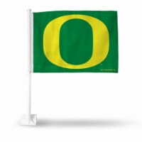 Oregon Ducks Car Flag Perspective: Main