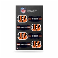 Classic Impressions Cincinnati Bengals Peel and Stick Tattoos Perspective: Main