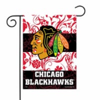 Rico GF7701 13 x 18 in. NHL Chicago Blackhawks Blackhawks Garden Flag