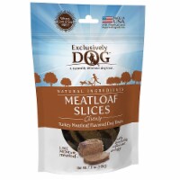 Exclu 305068 7 oz Dog Meatloaf Slices Turkey Flavored Dog Treats Perspective: Main