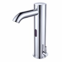 Automatic Sensor Bathroom Faucet 1 Hole Touchless Hot & Cold Above Counter Sink Mixer Tap