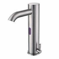 Automatic Sensor Bathroom Faucet 1 Hole Touchless Hot & Cold Mixer f/ Above Counter Sink