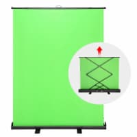 62x81inch Portable Pull Up Green Screen Backdrop Collapsible Chromakey Panel Photo Vedio
