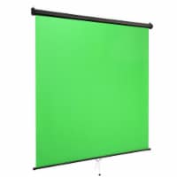 Retractable Green Screen Backdrop Chromakey Wall Ceiling Mountable Pull Down