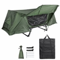 Yescom Single Tent Cot Folding Portable Waterproof Camping Hiking Bed Rain Fly Bag