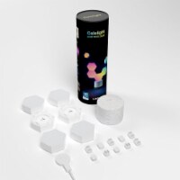 Yescom Hexagon Smart Light Modular LED Panel DIY Voice Control WIFI 6 Pack Gifts
