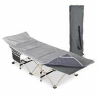Yescom Folding Cot Collapsible Camping Bed with Carrying Bag Travel Outdoor Home Patio