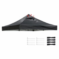 InstaHibit 9.6x9.6Ft Pop up Canopy Top Cover for Replacement UV50+ Outdoor Event