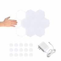 Yescom 10 Blocks Magnetic Quantum LED Light Panel Wall-mount Touch Sensitive Bedroom Gifts