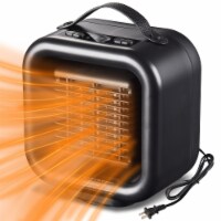 Yescom 1000W Portable Electric Space Heater Oscillating Ceramic Overheat Protection Fan Home