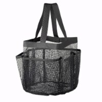 Yescom Portable Mesh Shower Caddy Tote 8 Pockets Bathroom Carry