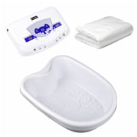 Ionic Detox Machine Foot Bath Tub Kit with Arrays 100 Pack Plastic Liner Massage