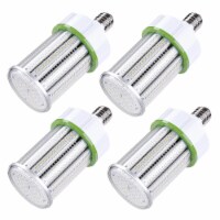 80W LED Corn Light Bulb 5000K Daylight White E39 Garage Factory Warehouse 4 Pack