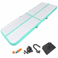 Yescom 10 Ft Inflatable Tumbling Mat Air Mat Track Gymnastics Cardio Workout Home Gym Club