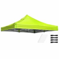 InstaHibit 9.6x9.6Ft Pop up Canopy Top Cover for Replacement UV50+ Picnic BBQ