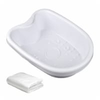 Ionic Detox Foot Bath Tub Kit Massage Basin 100 Pack Plastic Liner Home Health