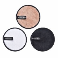 Byootique 3 Pack Makeup Remover Eraser Pad Facial Cleaning Cloth Puff Reusable Microfiber