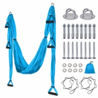 Yescom Aerial Flying Yoga Swing Set Hammock Sling Antigravity Inversion Tool Home Gym