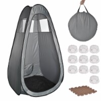 Portable Spray Oxford Tanning Tent Booth Pop Up Airbrush Sunless Air Vent