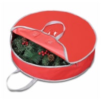 Yescom 25 Christmas Wreath Storage Bag Zipper Handle Garland Holiday Container