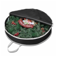 30 Christmas Wreath Storage Bag Zipper Handle Garland Holiday Xmas Decoration