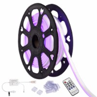 50 Ft DELight Neon LED Light Strip Rope Tube Wire Flexible Party Home Decoration