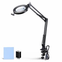 5X LED Magnifying Lamp Desk Light with Clamp Adjustable Arm for Cosmetic Sewing