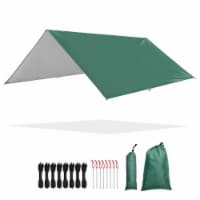 10x10FT Camping Tent Tarp Hammock Rain Fly Waterproof Hiking Backpacking Shelter