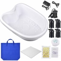 Ionic Detox Foot Bath Basin Machine Kit with 5 Arrays Carrying Bag Spa Home