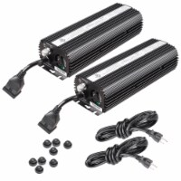 Yescom 600W HPS MH Electronic Dimmable Ballast for Grow Light Bulb Lamp w/ Fan 2 Pack