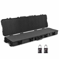 Yescom 53Inch Portable Rifle Gun Case For Rifles Waterproof Impact Resistance with TSA