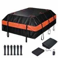Yescom Car Rooftop Cargo Carrier Bag 21 Cubic Feet Waterproof Luggage Lock for All Vehicle
